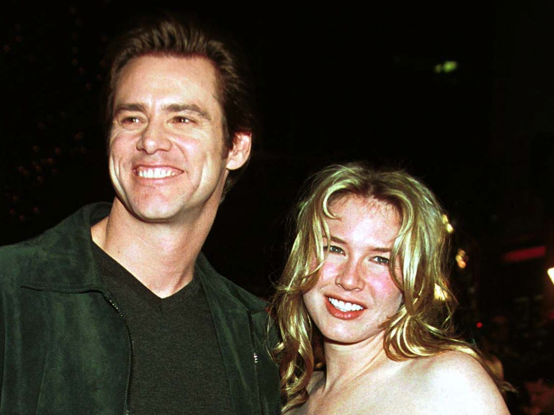 Jim Carrey and Renée Zellweger dated while the actor filmed ‘Bridget Jones’s Diary’