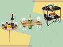 Portable picnic tables with wine holders are this summer’s must-have item – here’s where to buy one