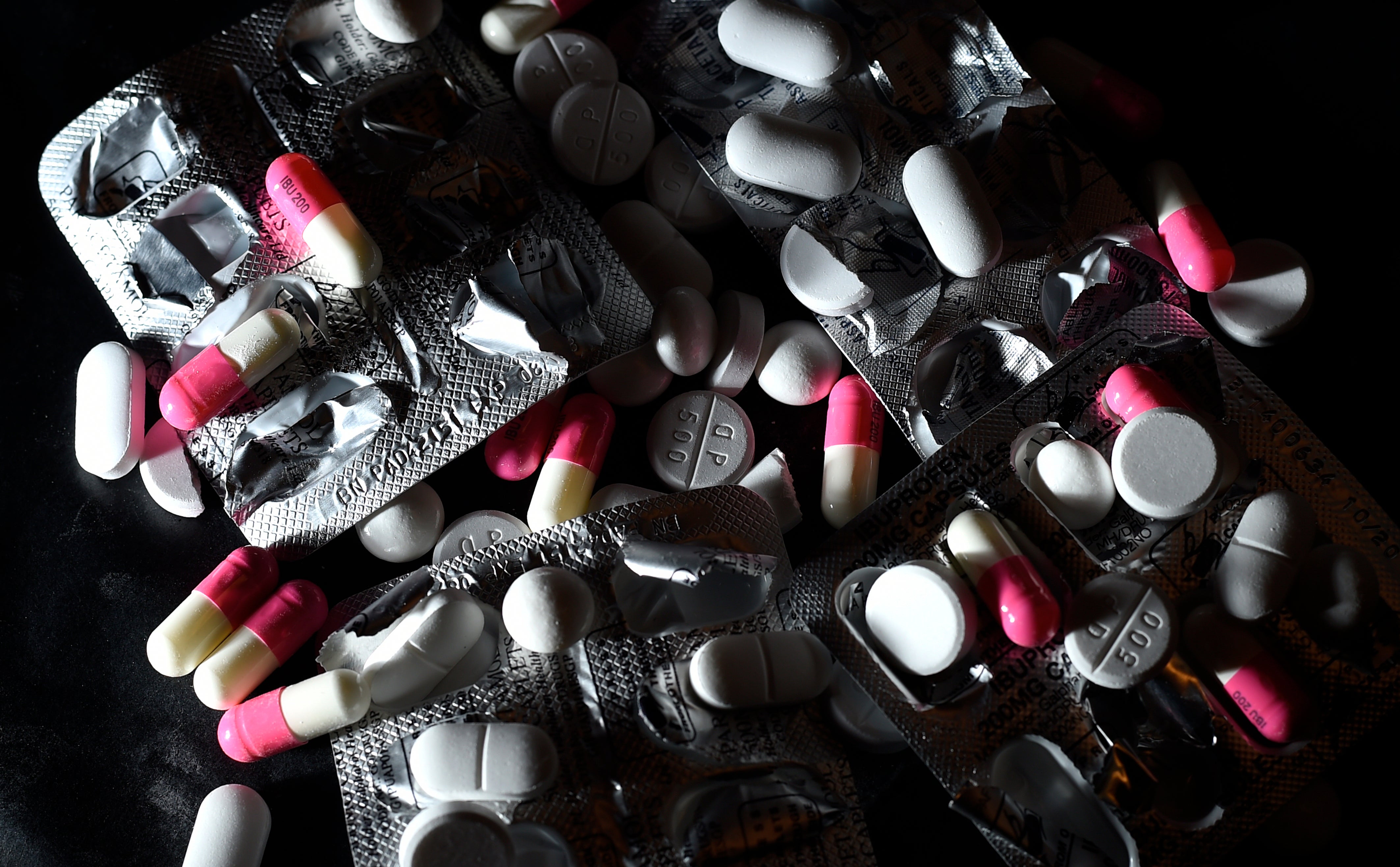 Stocks of paracetamol and ibuprofen are low, ONS data has revealed