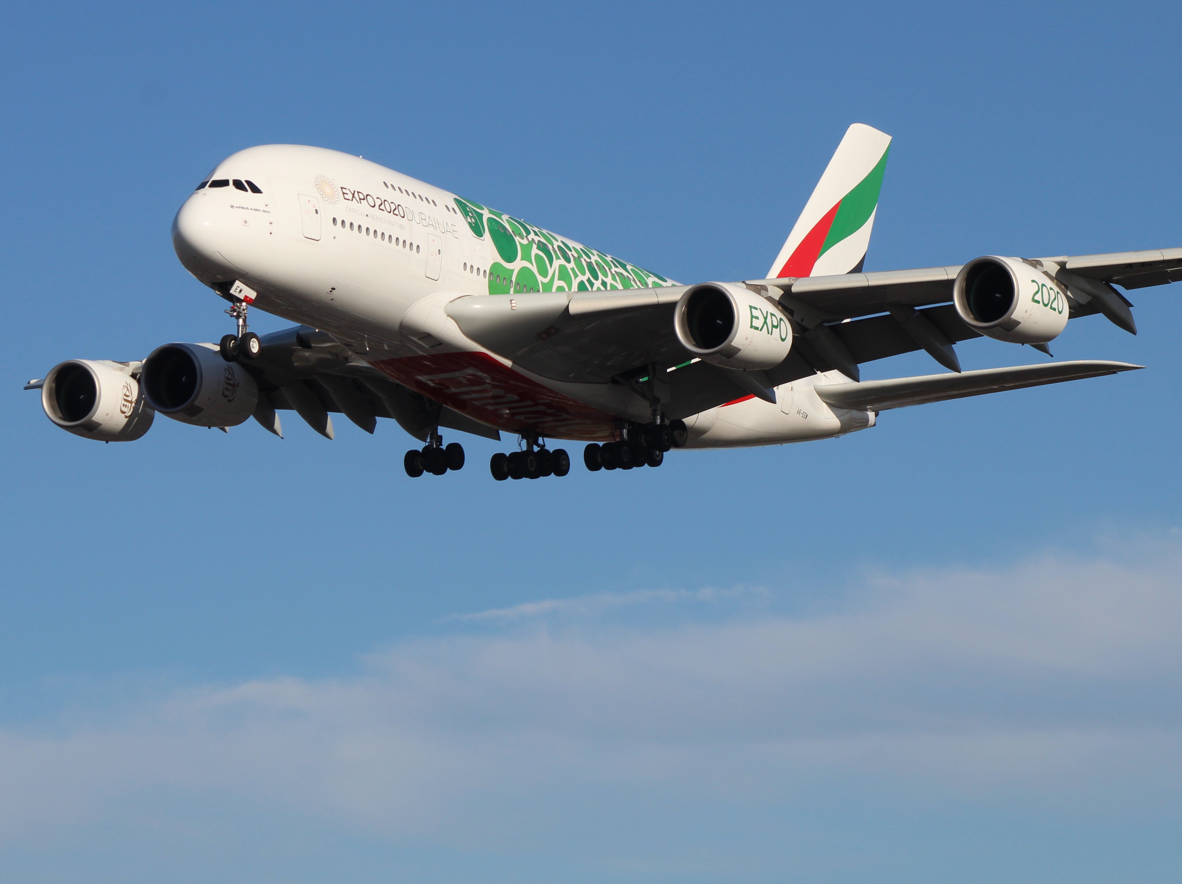 World beater: Airbus A380 belonging to Emirates
