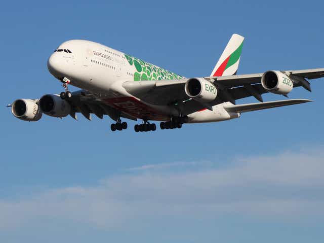 World beater: Airbus A380 belonging to Emirates