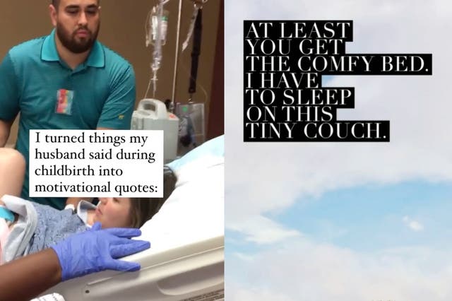 Woman turns husband’s quotes into ‘motivational quote’ video 