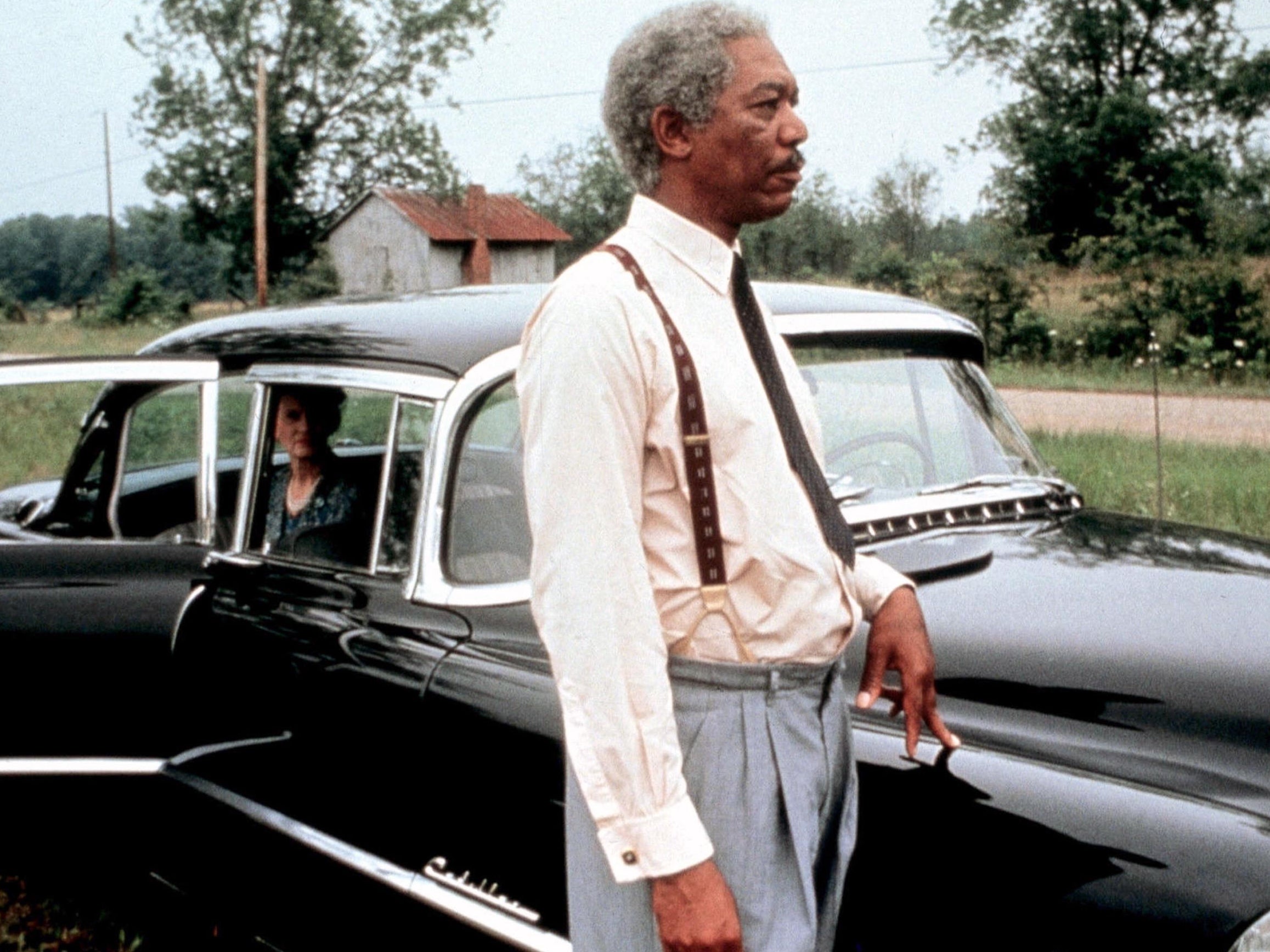 Jessica Tandy and Morgan Freeman in ‘Driving Miss Daisy’