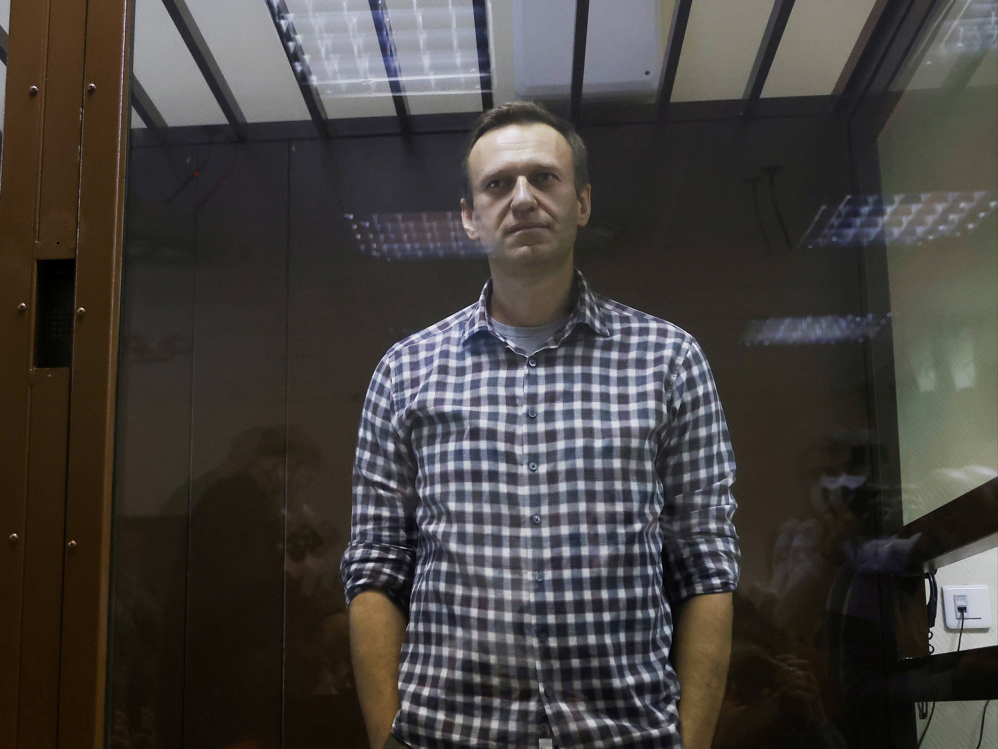Alexei Navalny was arrested in January upon his return from Germany, where he had been recovering from a nerve-agent poisoning