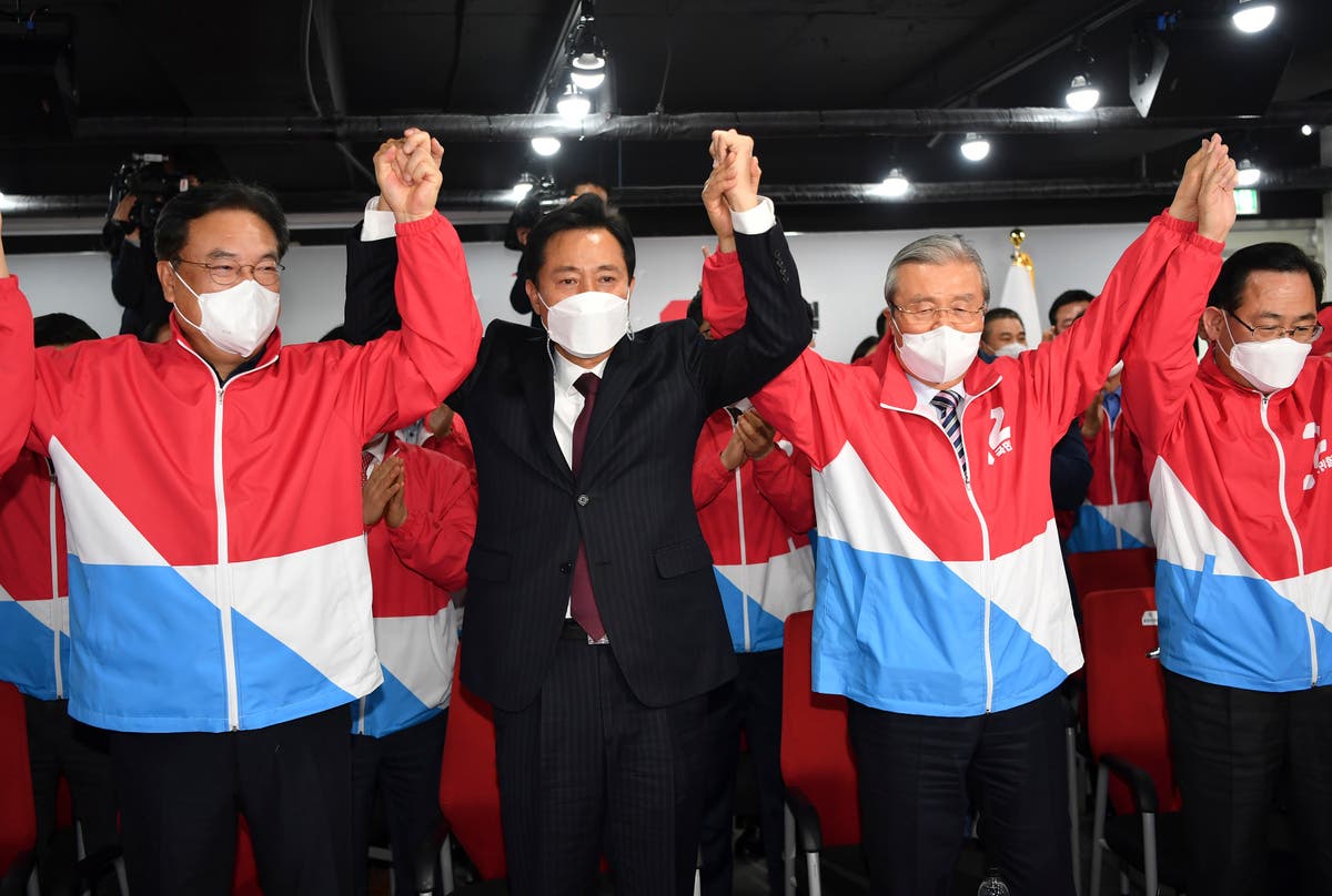 South Korea's opposition party wins 2 key local elections South Korea Kim Jong Un North Korea Park won-soon Moon Jae-in