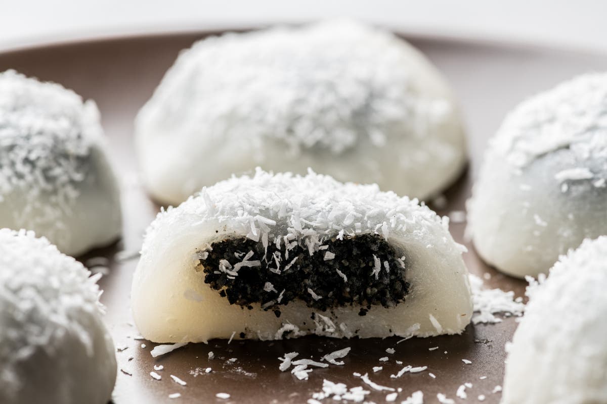 Easy Mochi Recipe Black Sesame And Coconut The Independent