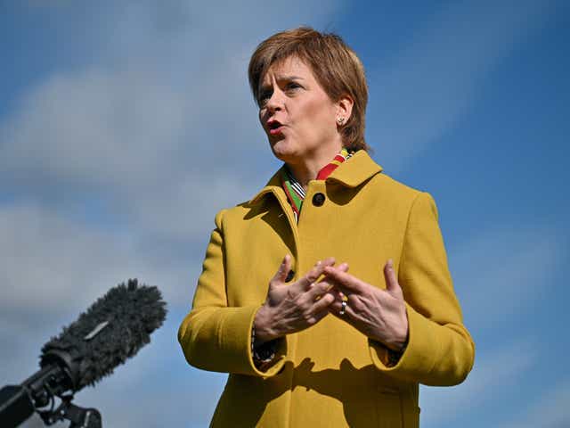 <p>Nicola Sturgeon is backing companies that want to implement a four-day week</p>