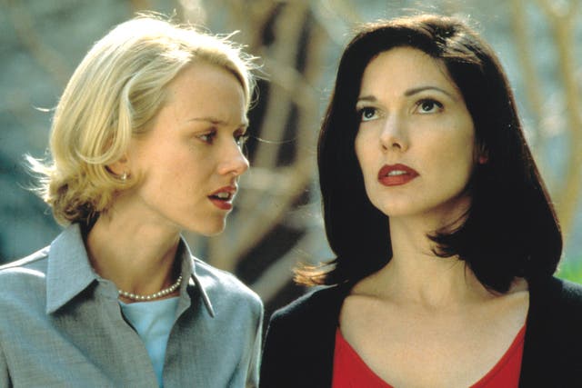 <p>Betty Elms (Naomi Watts, left) and Rita (Laura Elena Harring). The case of ‘Mulholland Drive’ illustrates how absurdly thin the lines between success and failure remain in Hollywood </p>
