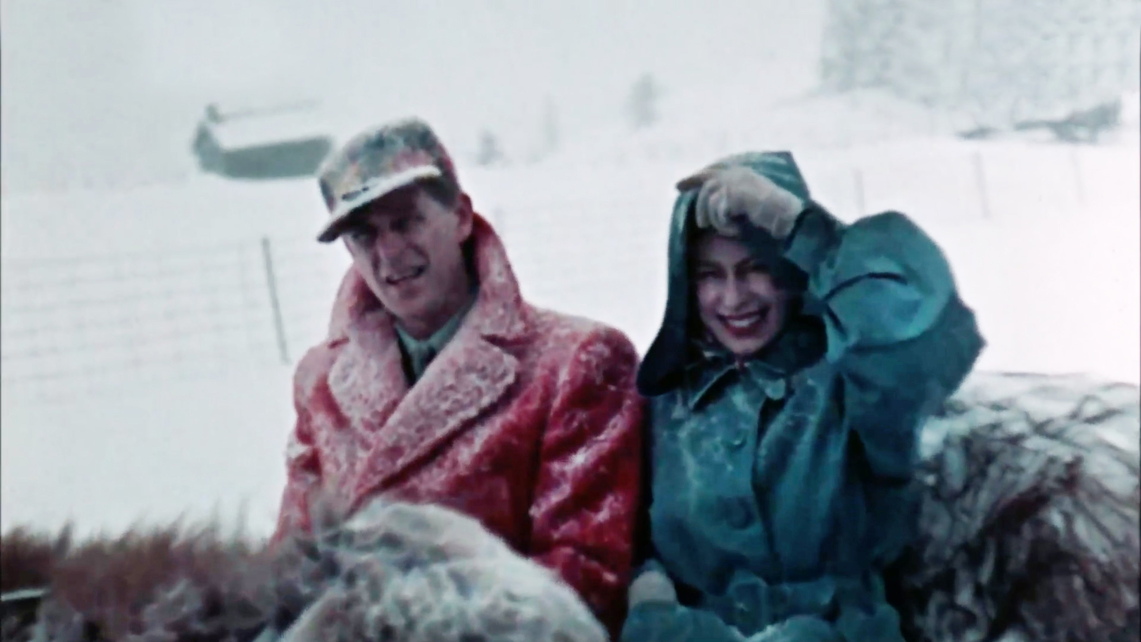 Prince Philip and the Queen on their royal tour of Canada in 1951