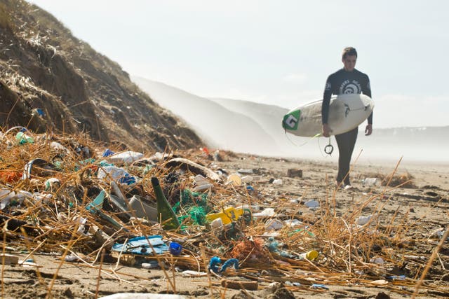 <p>Each year billions of kilograms of rubbish enter our oceans and around 80 per cent of the plastic and trash that ends up in our seas comes from sources on land</p>