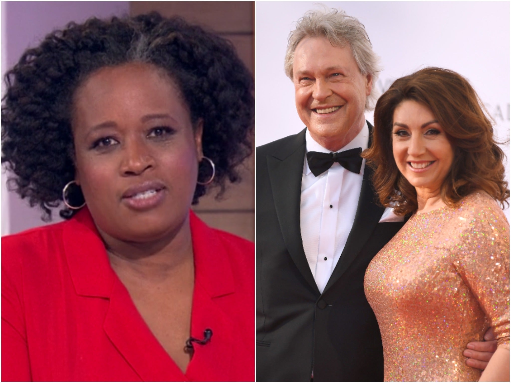 Charlene White (left) led tributes to Rothe