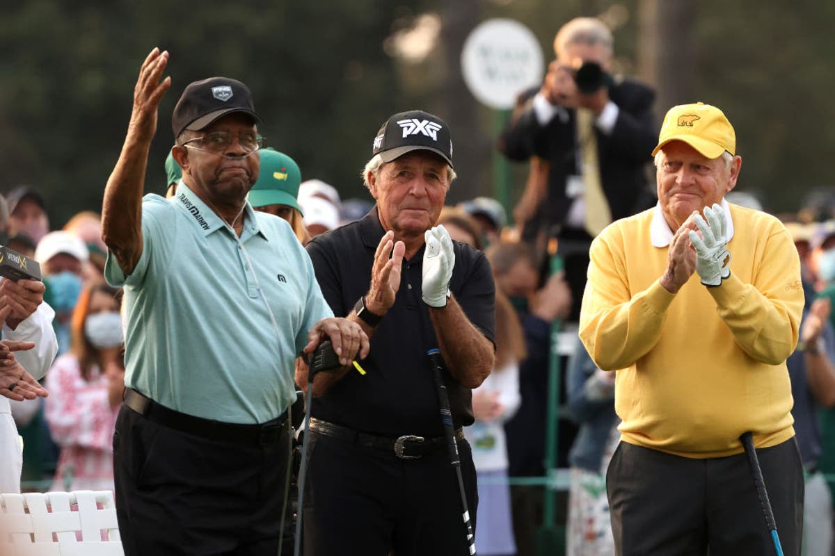 The Masters’ first black player humbled after role as honorary starter