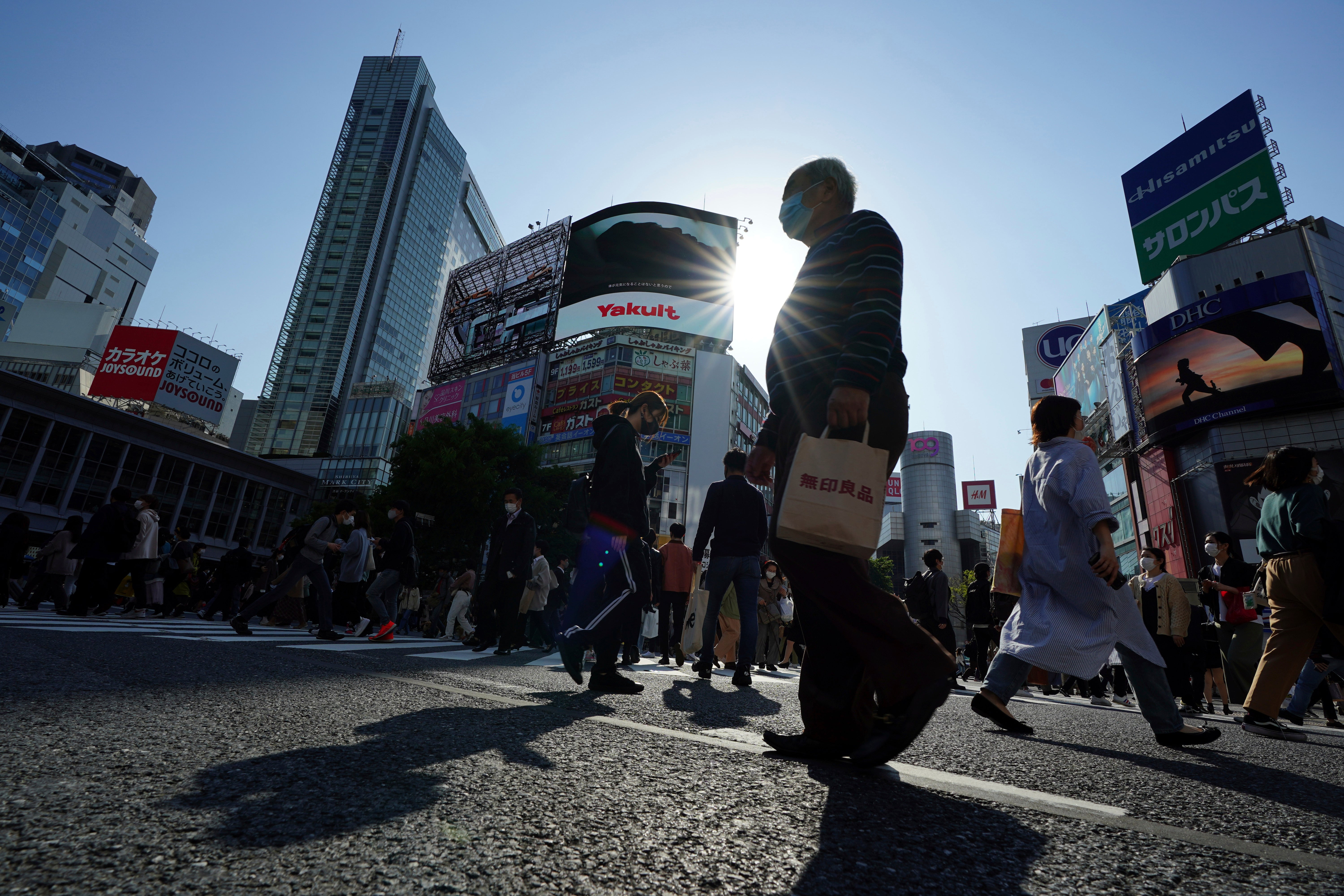 Virus Outbreak Japan Daily Life