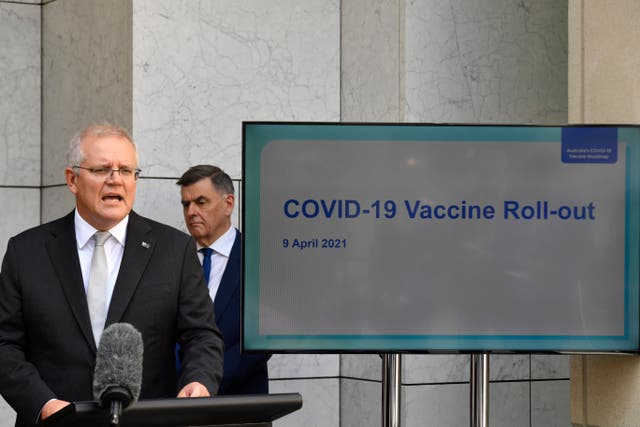 Virus Outbreak Australia Vaccine