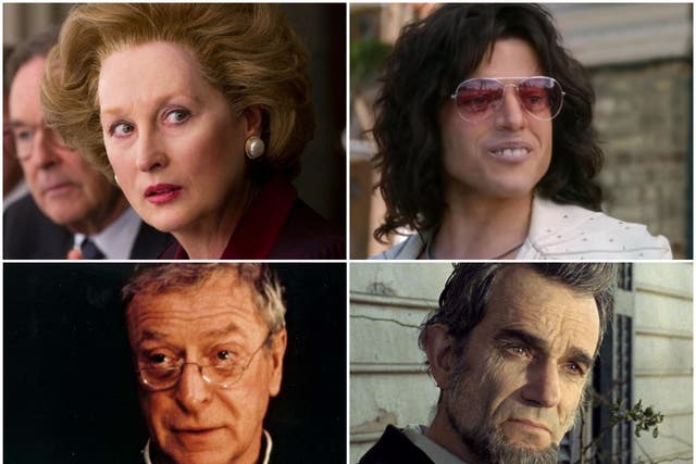 <p> Rami Malek, Daniel Day-Lewis, Michael Caine y Meryl Streep son algunos de los actores cuya victoria condfundió a muchas personas</p>