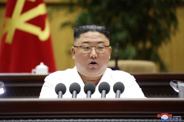 <p>Kim Jong-un called upon part workers to prepare for ‘arduous march’ at the 6th Conference of Cell Secretaries of the Workers’ Party of Korea (WPK) in Pyongyang</p>