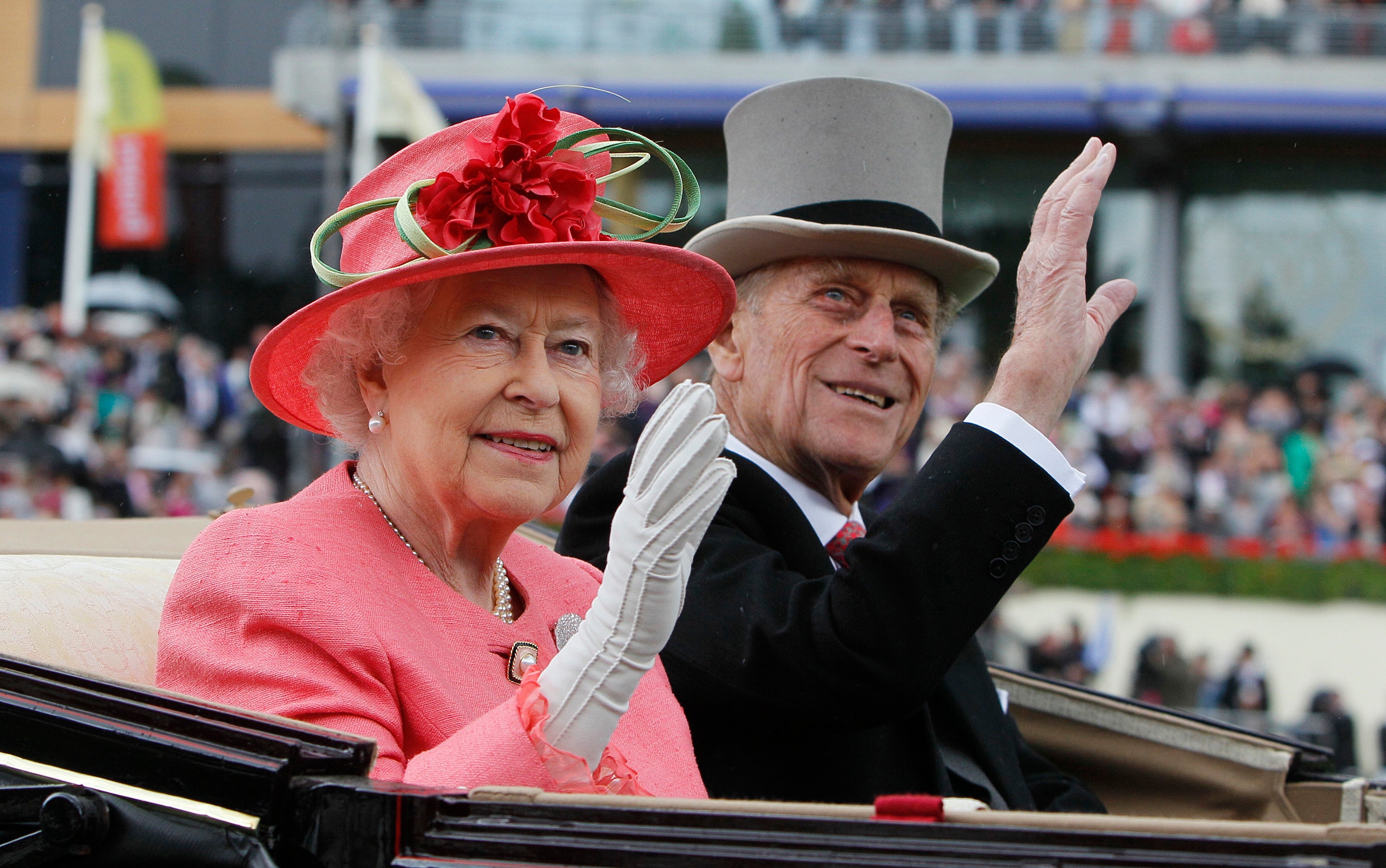 The Queen and Prince Philip together in 2011