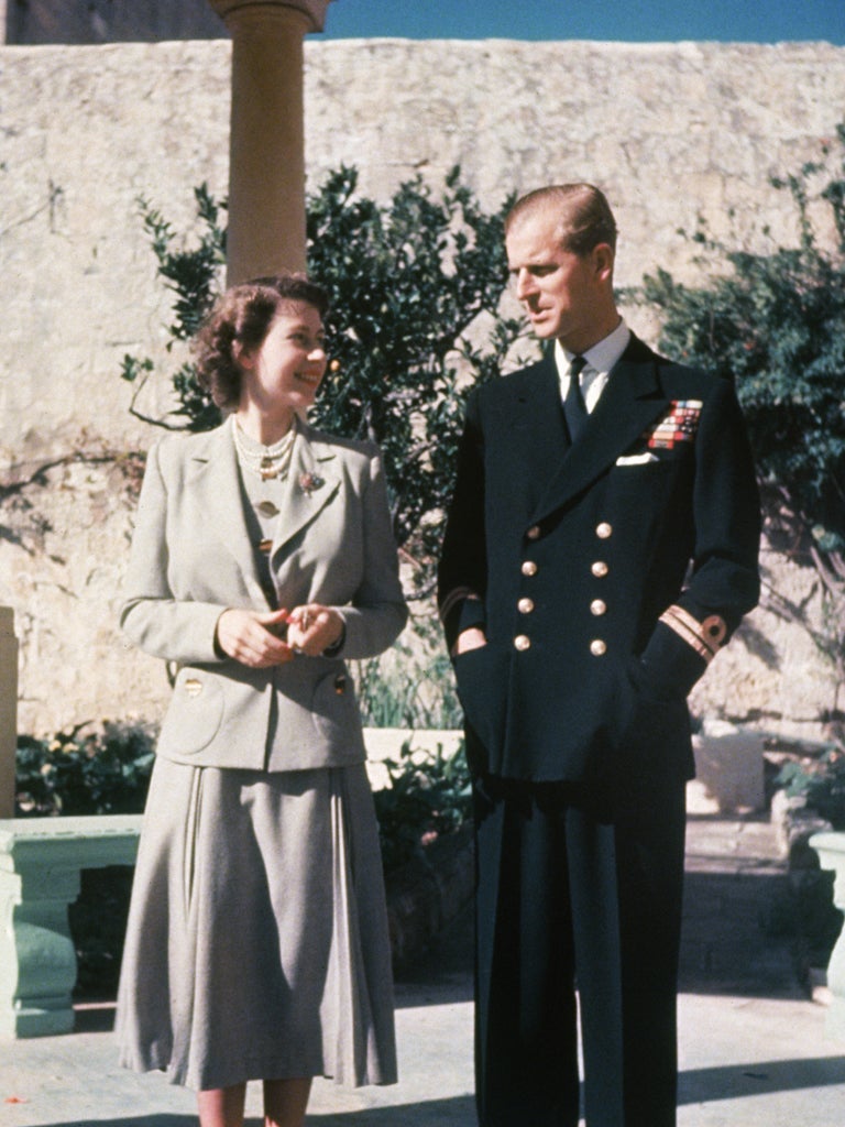 1 Jan 1947 : Princess Elizabeth and her husband Prince Philip, Duke of Edinburgh during their honeymoon in Malta, where he was stationed with the Royal Navy
