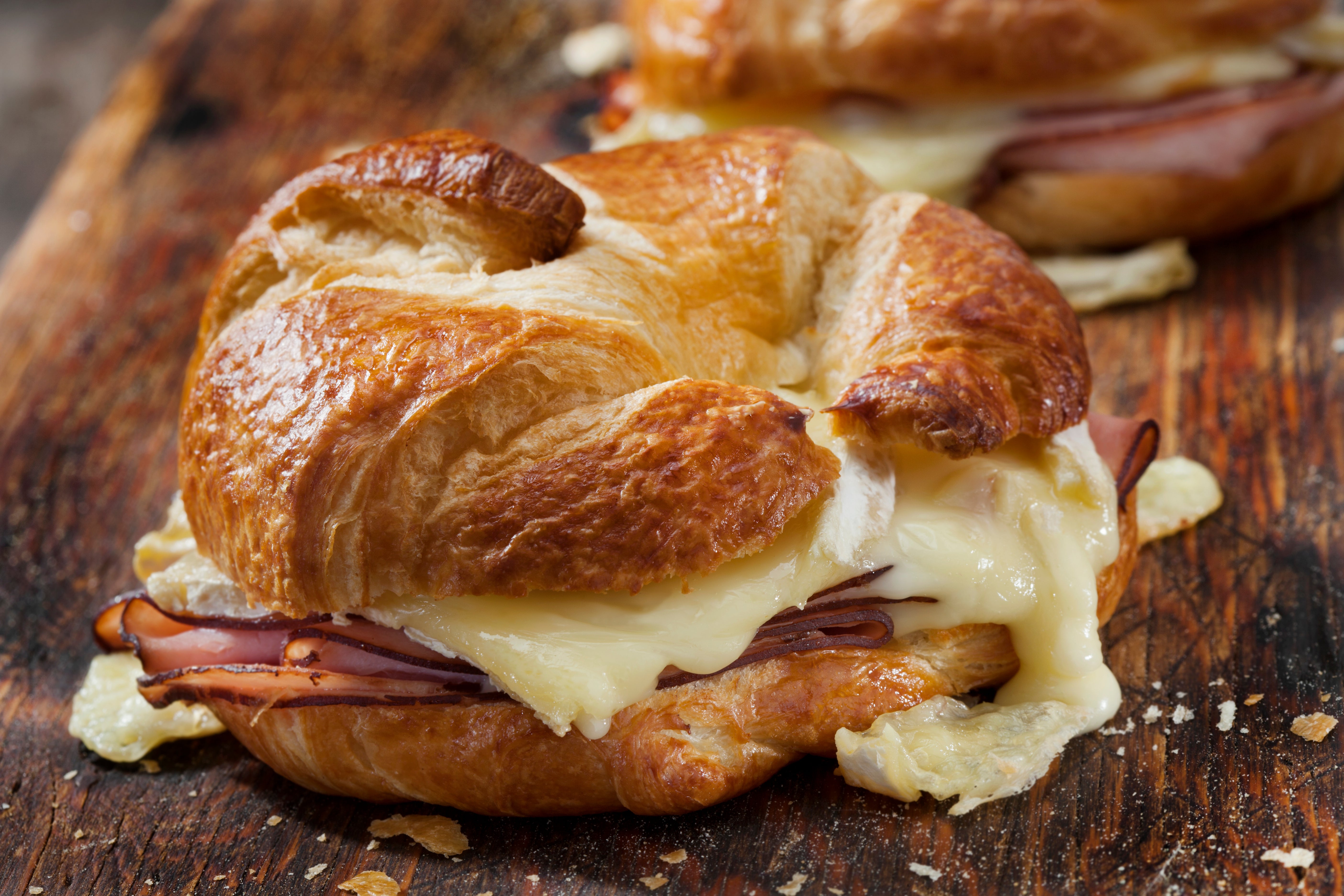 Less is more when it comes to croissant fillings in order to avoid too much moisture