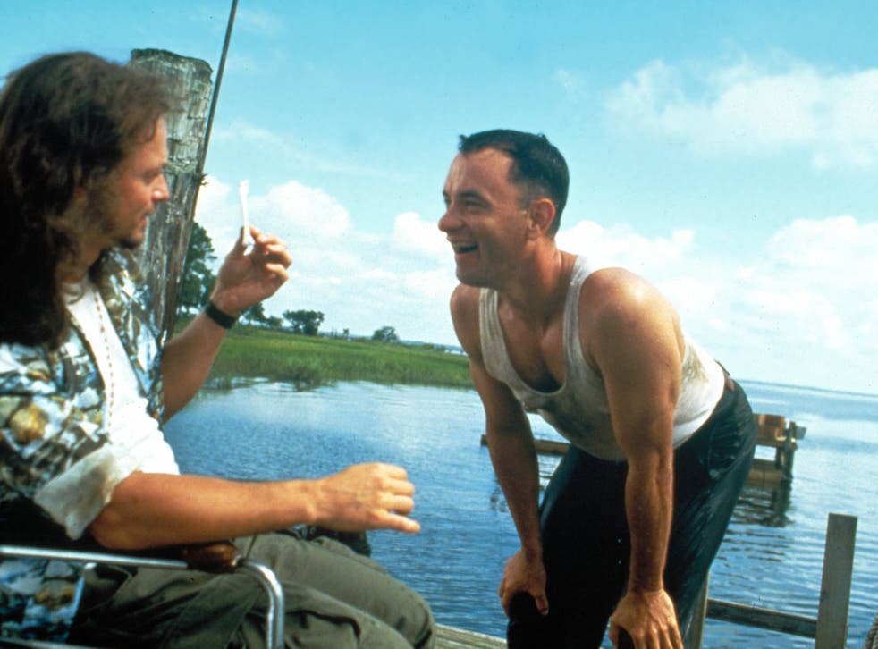 Gary Sinise dhe Tom Hanks në Forrest Gump
