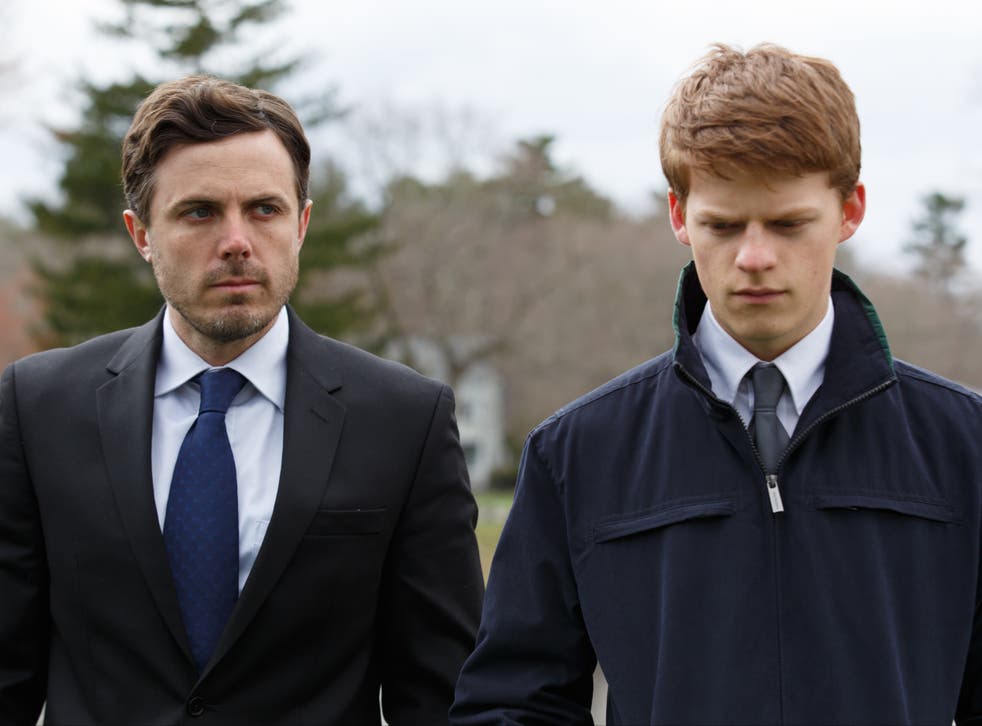 Casey Affleck dhe Lucas Hedges në Manchester by the Sea