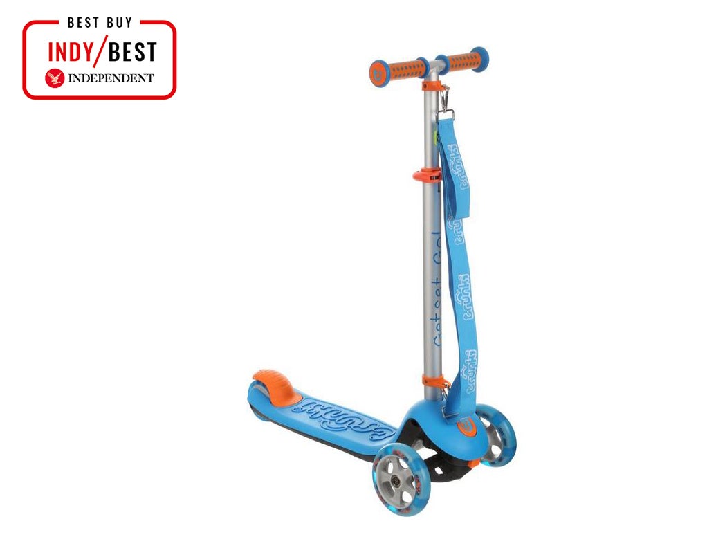 RASSE 3 Wheel Scooter for Kids Child Scooter for Boys and Girls with Adjustable Height w/Extra-Wide Deck PU Flashing Wheels for Kids Ages 2-14 Foldable Kick Scooter 