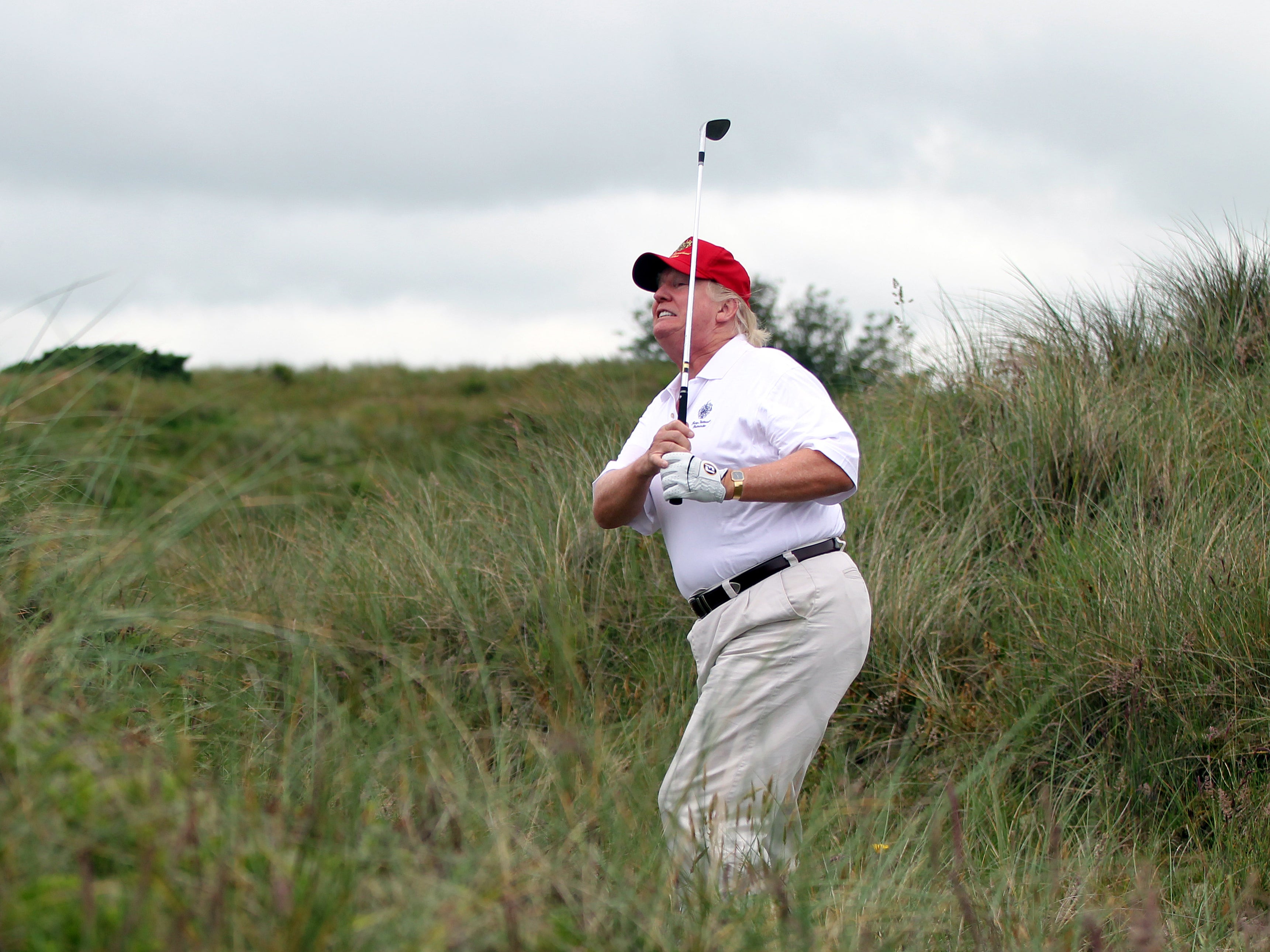 As a private citizen, Donald Trump has been losing weight and playing even more golf, advisors say