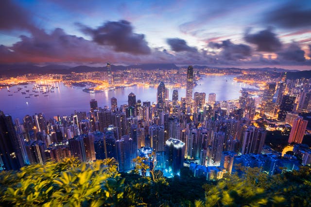 Hong Kong skyline