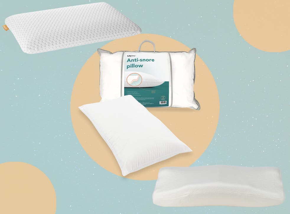 <p>Many anti-snore pillows are designed to help train snorers to sleep on their side, while others help to improve airflow and reduce congestion</p>