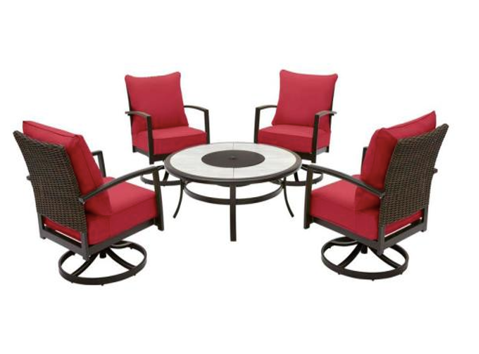 10 Best Outdoor Furniture Pieces To Beautify Your Patio This Summer Indy100 10 Best Outdoor Furniture Pieces To, Outdoor Patio Table With Swivel Chairs