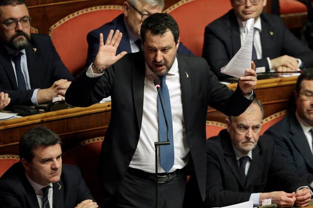 Italy Migrants Salvini