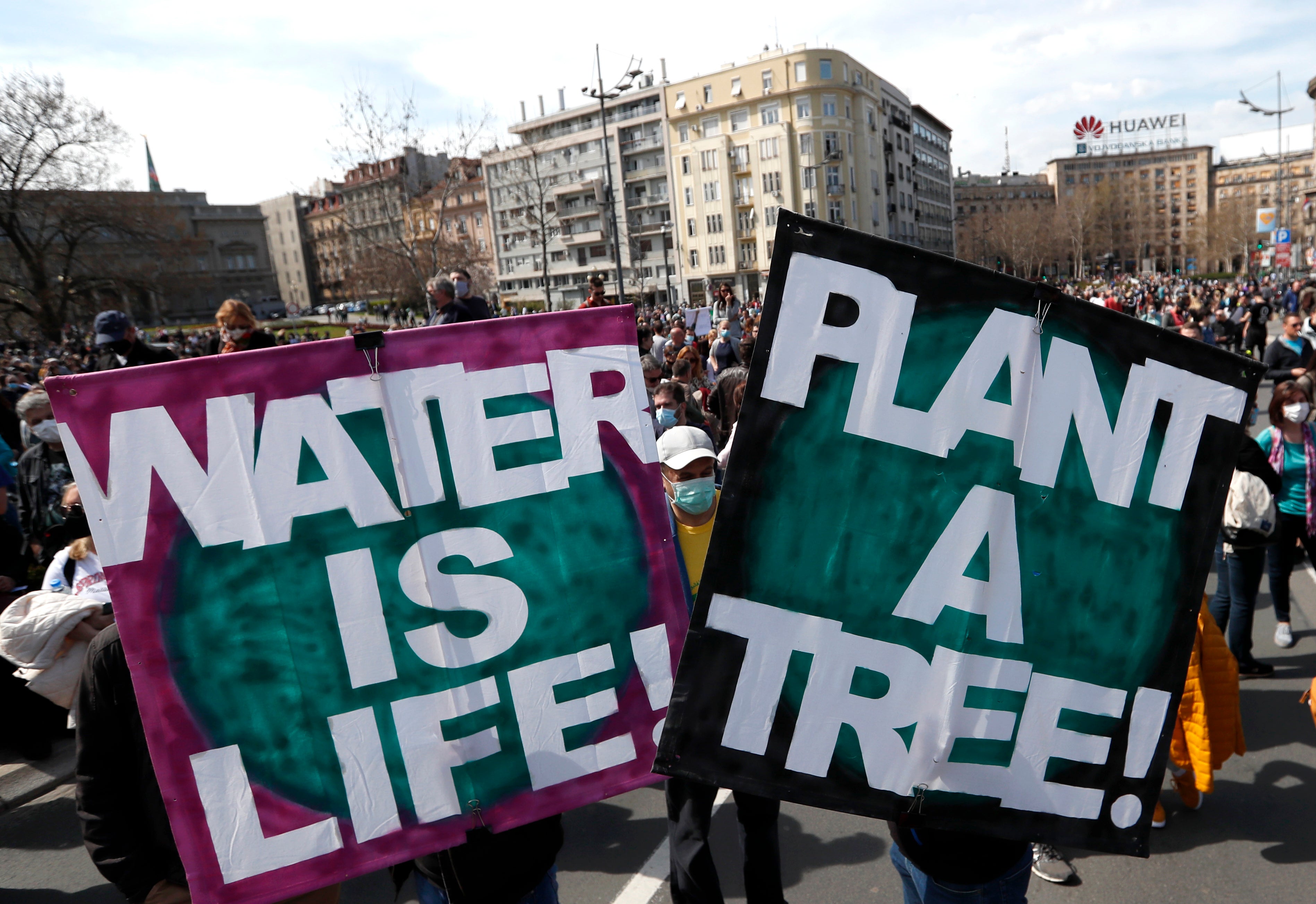 Serbia Protest