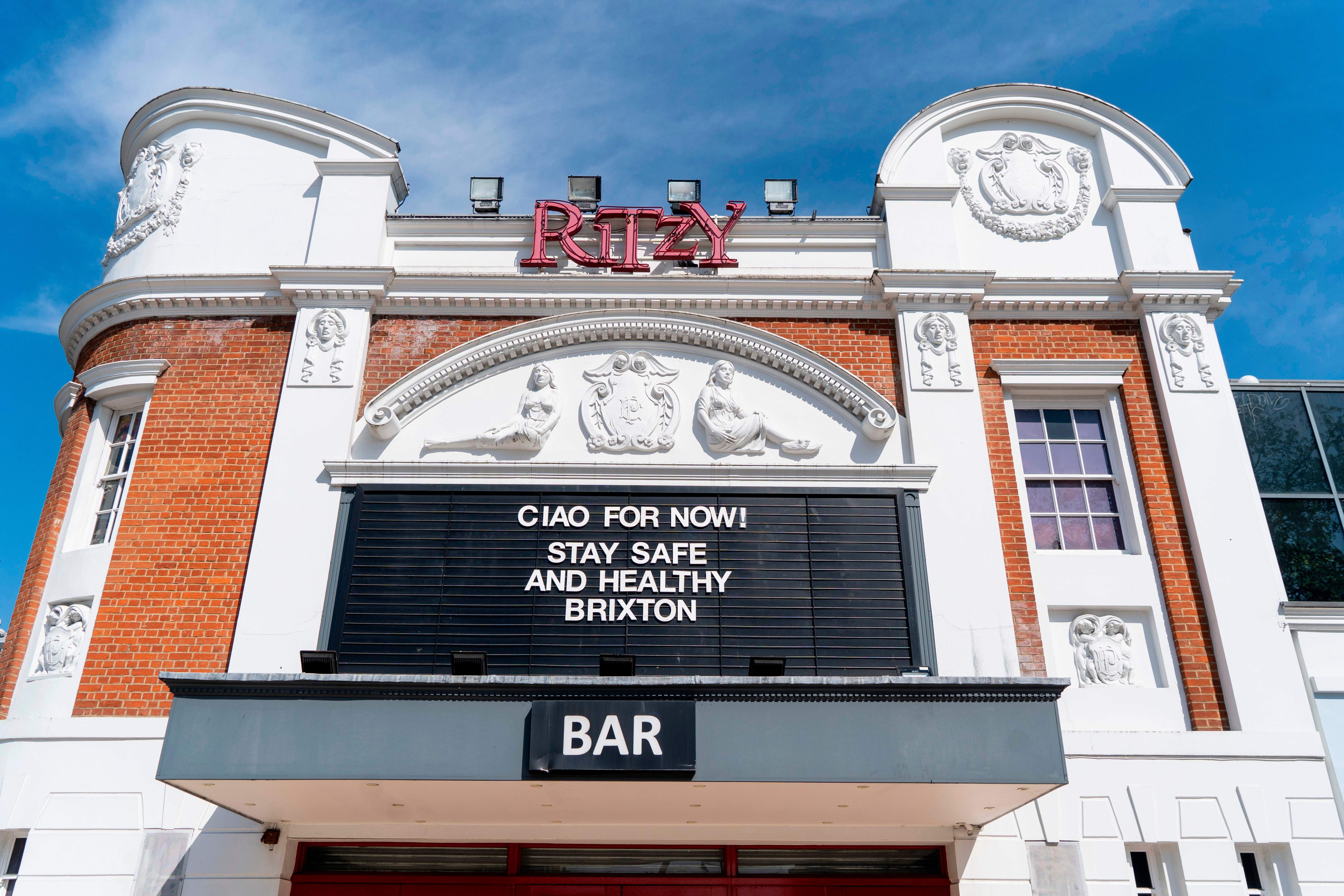 The Ritzy in Brixton, formerly the Electric Cinema, was once known for late-night showings of porn films and the latest Kung Fu movies