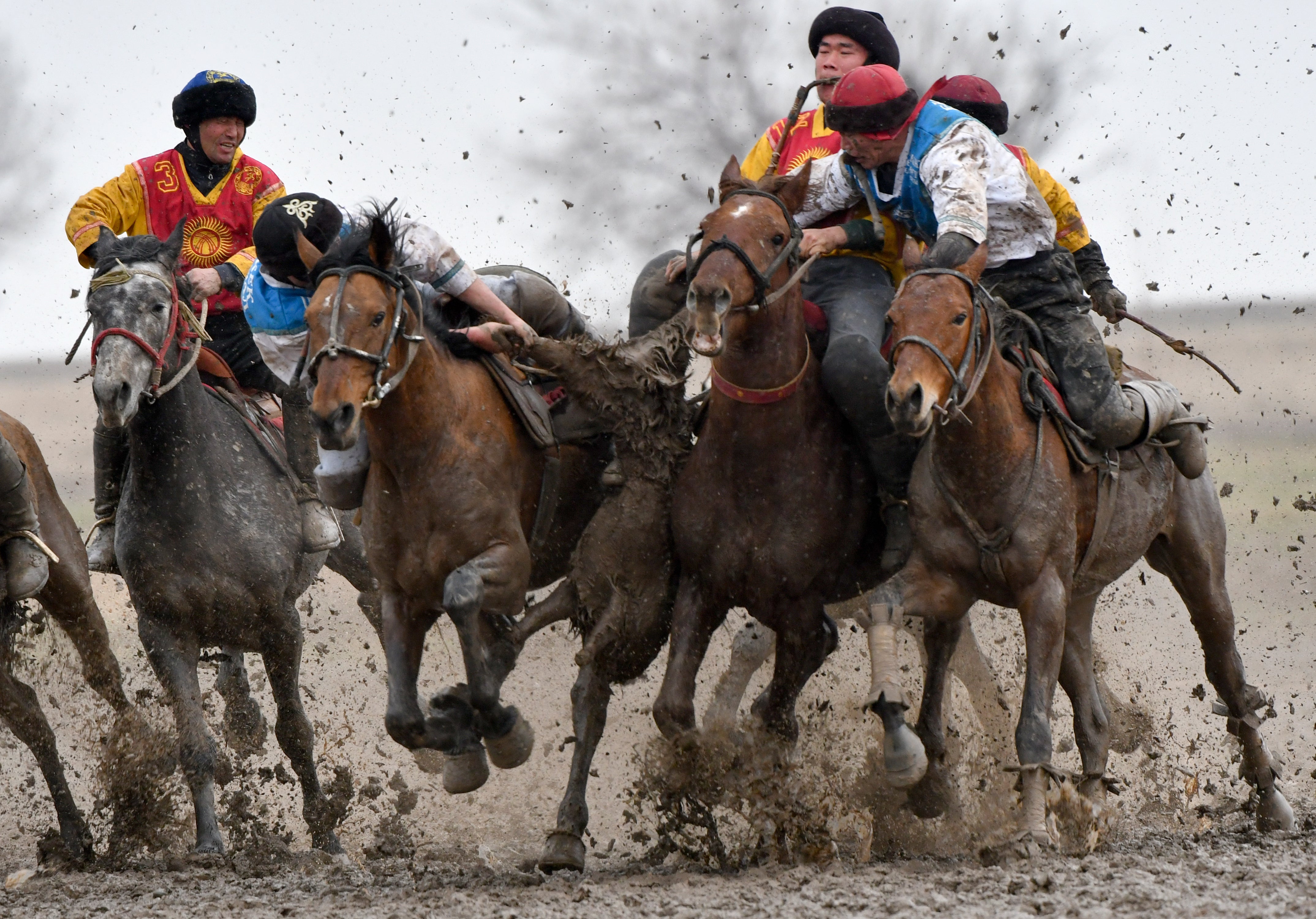 APTOPIX Kyrgyzstan Kok Boru Festival