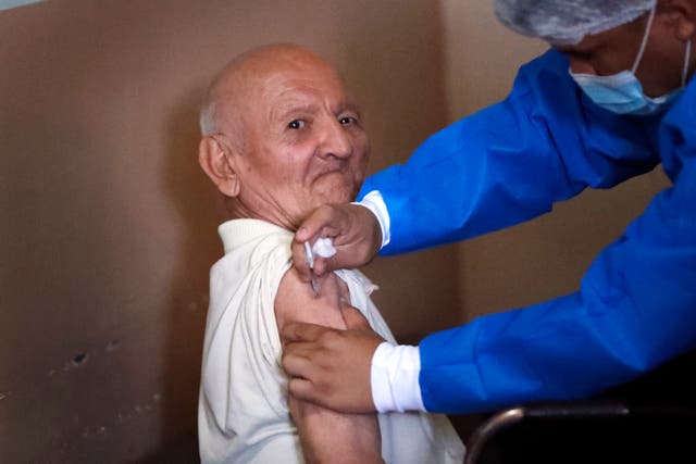 APTOPIX Virus Outbreak Paraguay Elderly