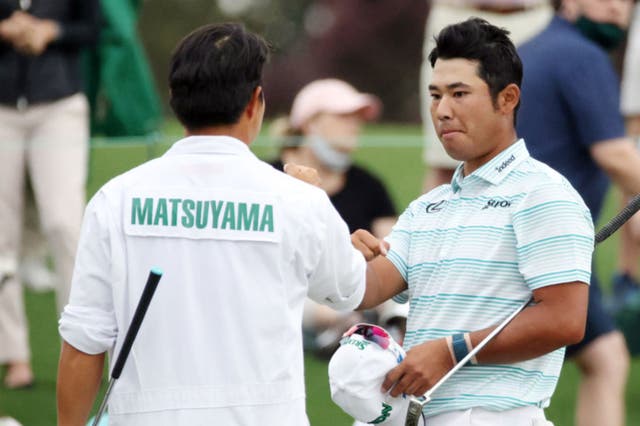 <p>Hideki Matsuyama takes a four-shot lead into the final day</p>
