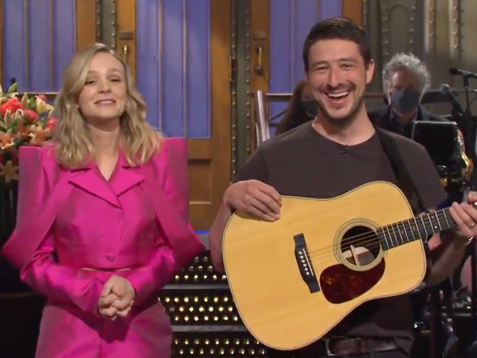 Carey Mulligan and Marcus Mumford on SNL