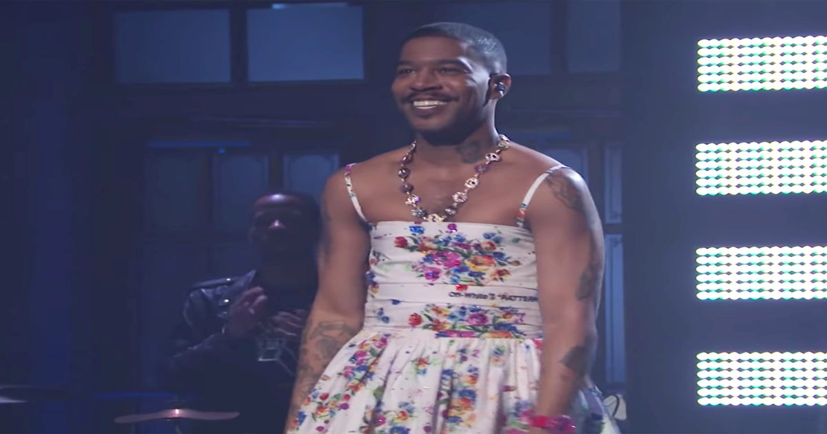 kid cudi dress Cudi's Wedding Look: The Story Behind the Outfit Kid Cudi's Wedding Dress Was