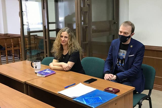 Pussy Riot’s Maria Alyokhina in court