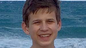 <p>Kyle Plush, 16, from Ohio, seen here in a family hand out, died in 2018 after being crushed by a seat in a mini van</p>