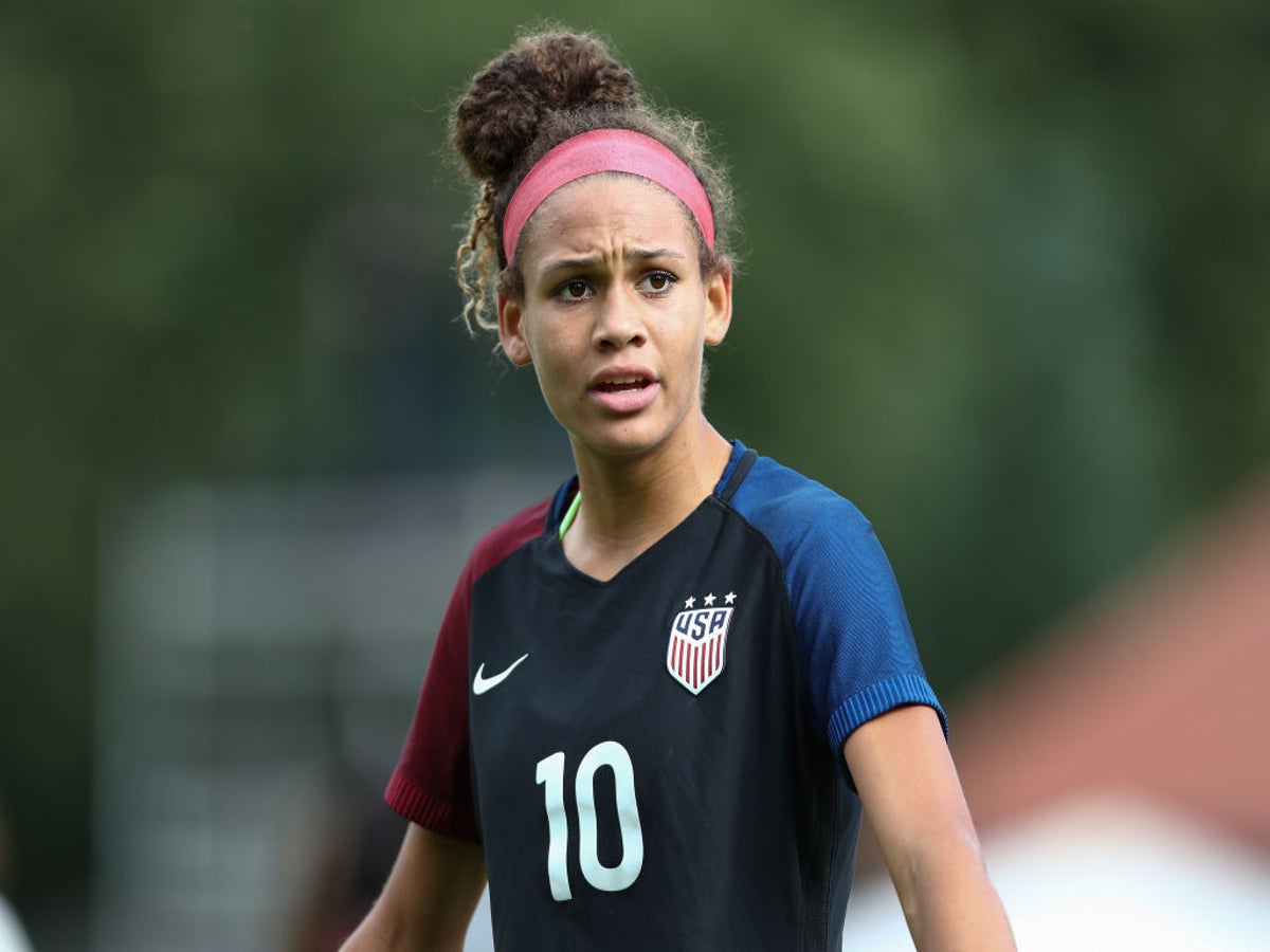 Trinity Rodman, daughter of former NBA star, scores on NWSL debut