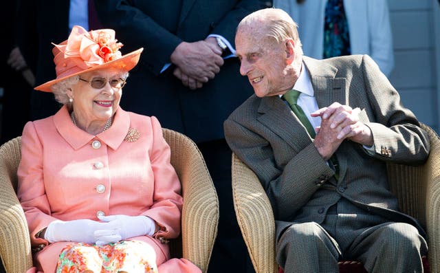 <p>Guests of honour: the Queen and the Duke of Edinburgh</p>