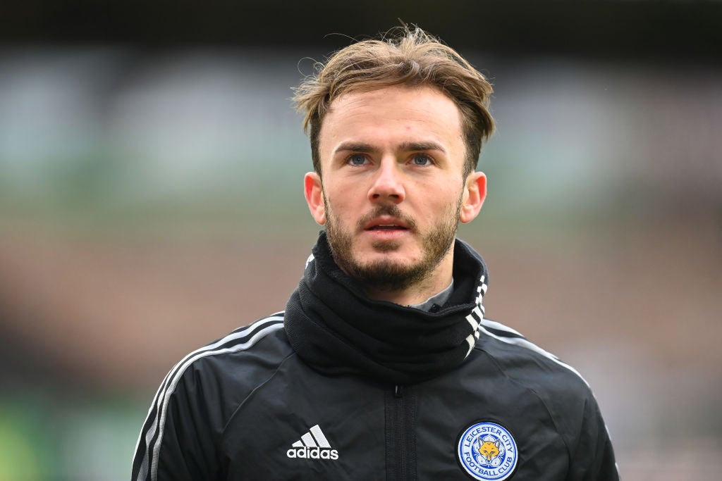 James Maddison was one of three Leicester players left out against West Ham