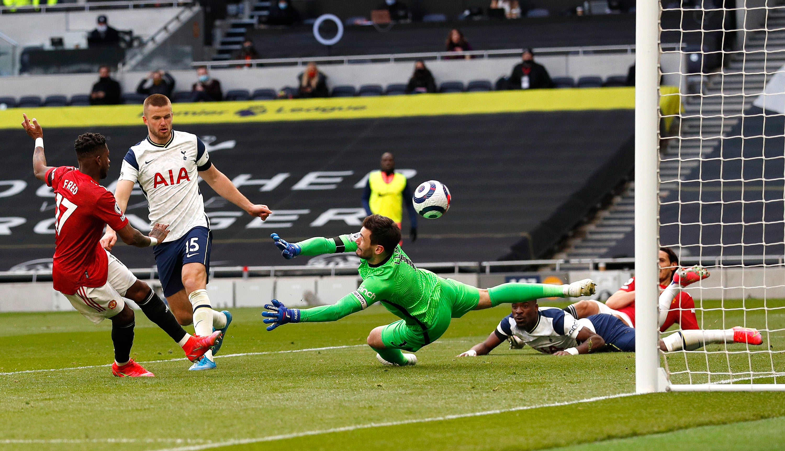 Fred fires home United’s equaliser