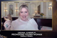 Baftas 2021: From Emerald Fennell to Daniel Kaluuya – the most glamorous virtual Bafta looks