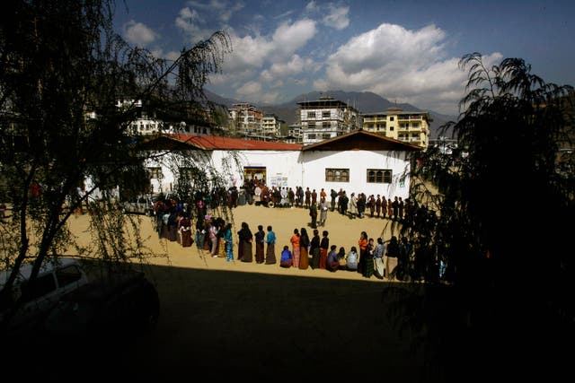 Virus Outbreak Bhutan Vaccinations