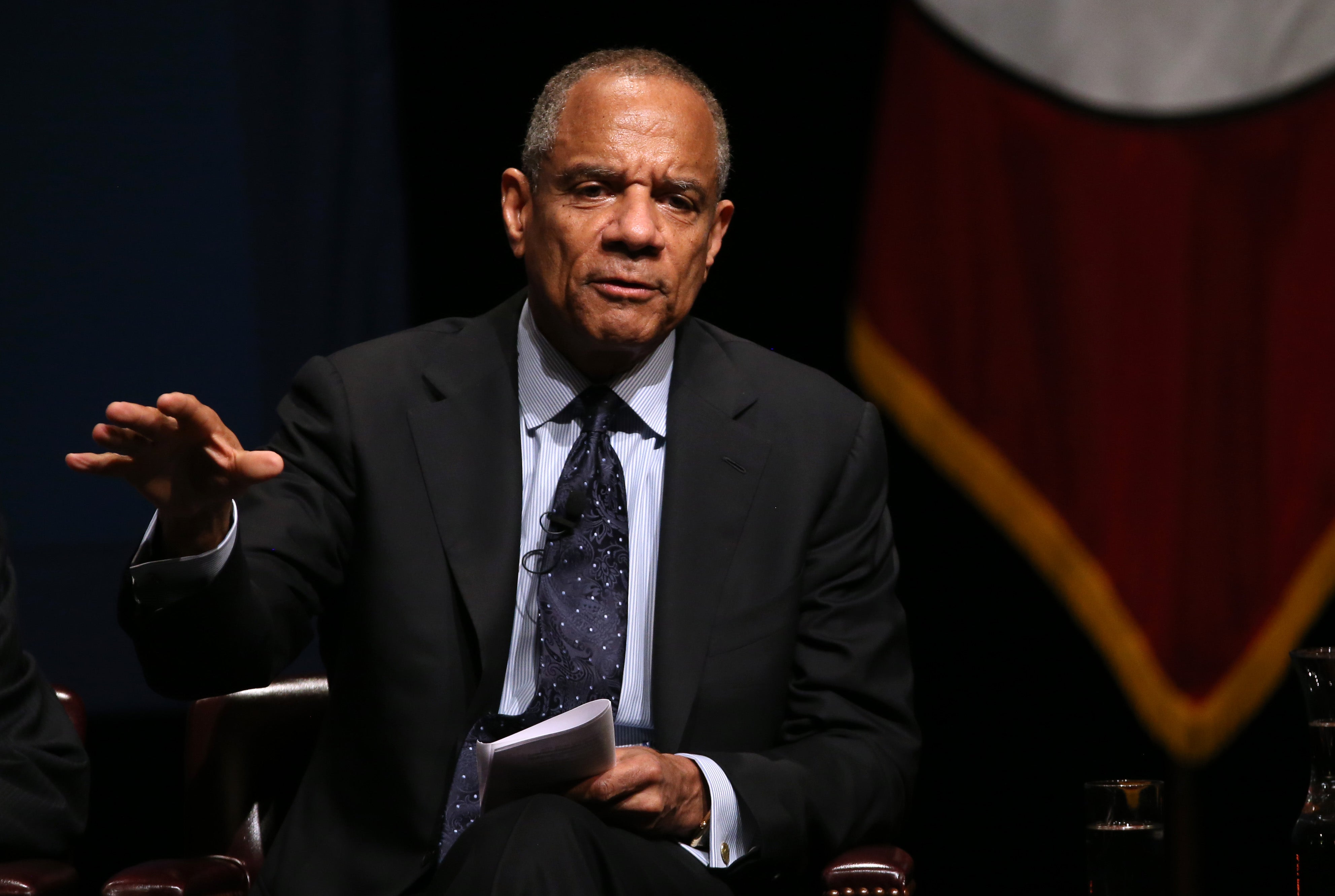 File image: Kenneth Chenault, the former chief executive of American Express was one of the business leaders to lead the zoom call insisting on a push back against proposed voting bills