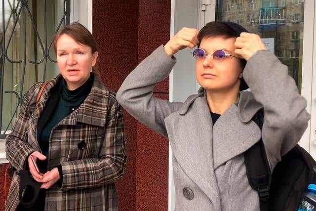 Juicio de activista feminista de Rusia