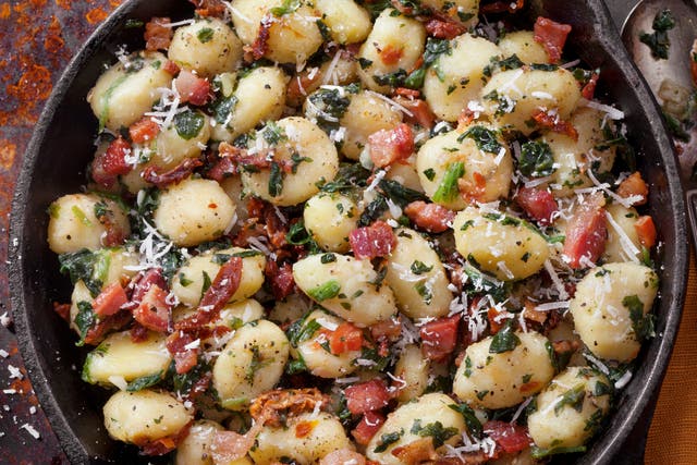 <p>The only difficulty with pan-fried gnocchi is stopping yourself wolfing the lot in one go</p>