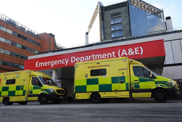 <p>A&E waiting times worst on record</p>